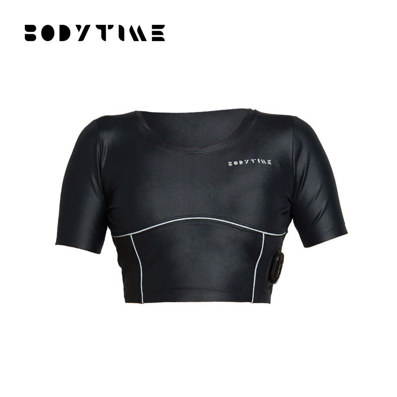 Quick Drying SML EMS Training Suit High Elastic Yoga T Shirt